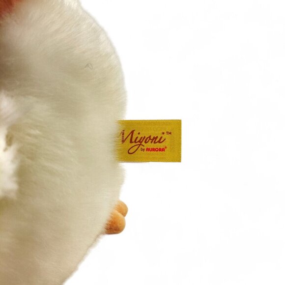 Aurora Miyoni White Chicken Hen Plush, Soft, 9 inches, Stuffed Animal, Realistic - Picture 7 of 9